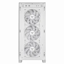 Gabinete Asus Tuf Gaming Gt302 Argb Midi Tower, Vent. 3x 140 Mm, Vent. 1x 140 Mm, Blanco